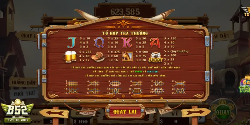 Tổng quan về nổ hũ Miền Viễn Tây B52 club